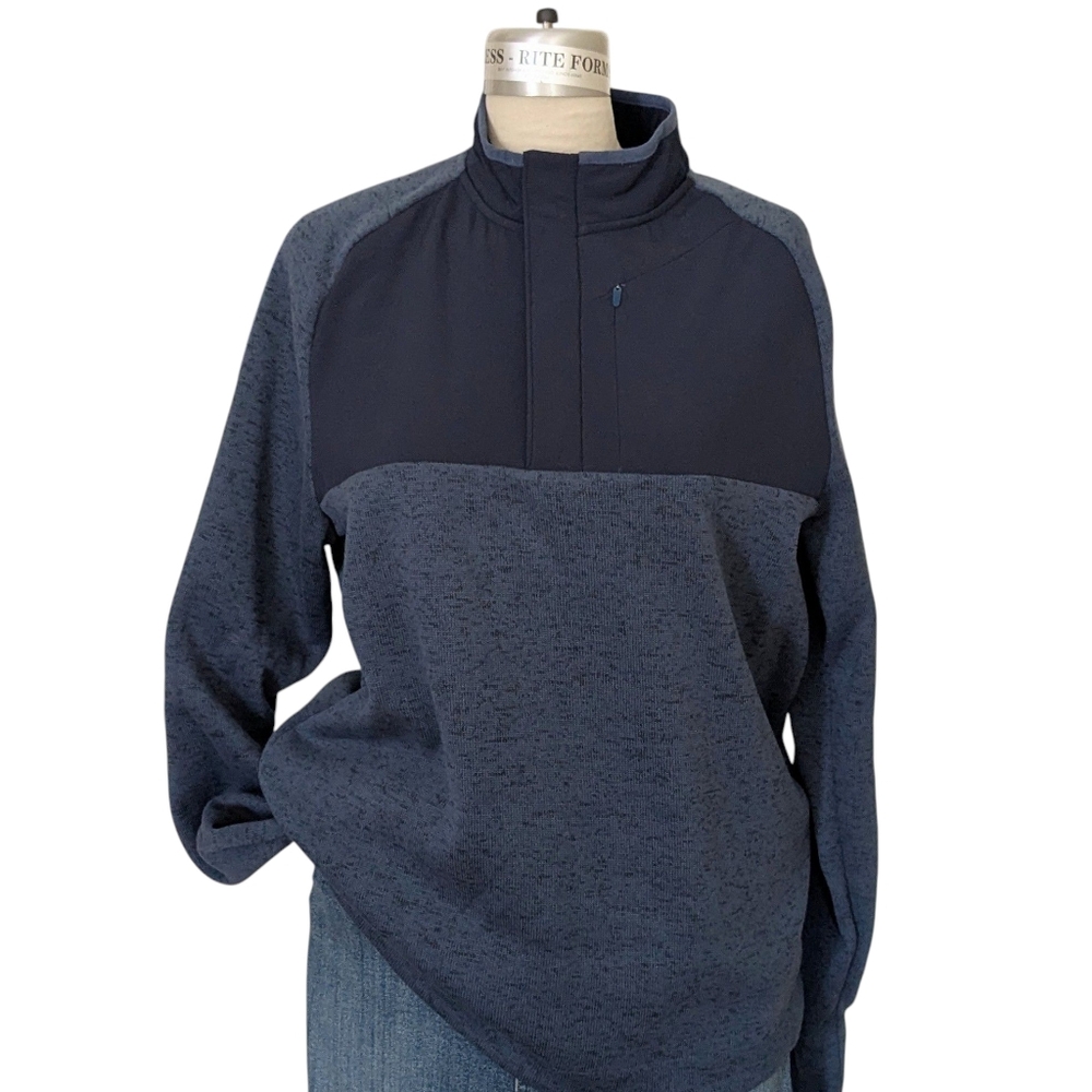 C9 Knit Quarter Zip Pullover Size Large